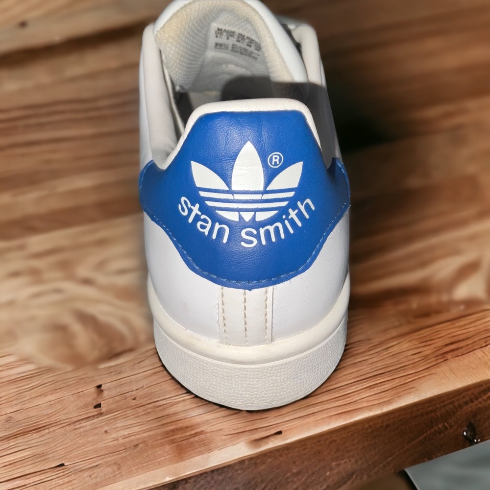 Adidas Originals Stan Smith Ortholite Trainers White Blue Skate Sneakers… - Picture 6 of 13